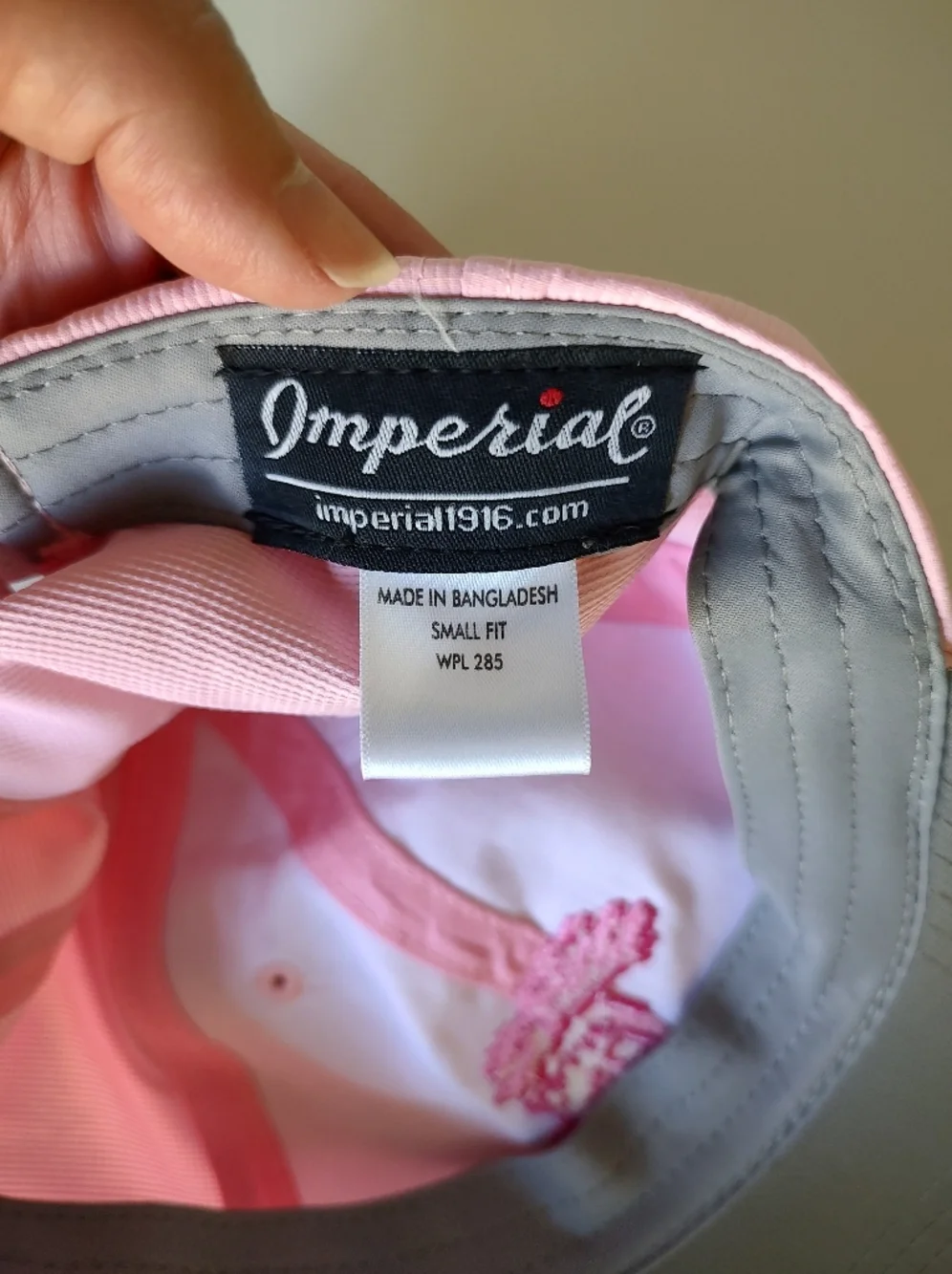 Torrey Pines Golf Small Fit UPF50+ Adjustable Pink Ball Cap NWT